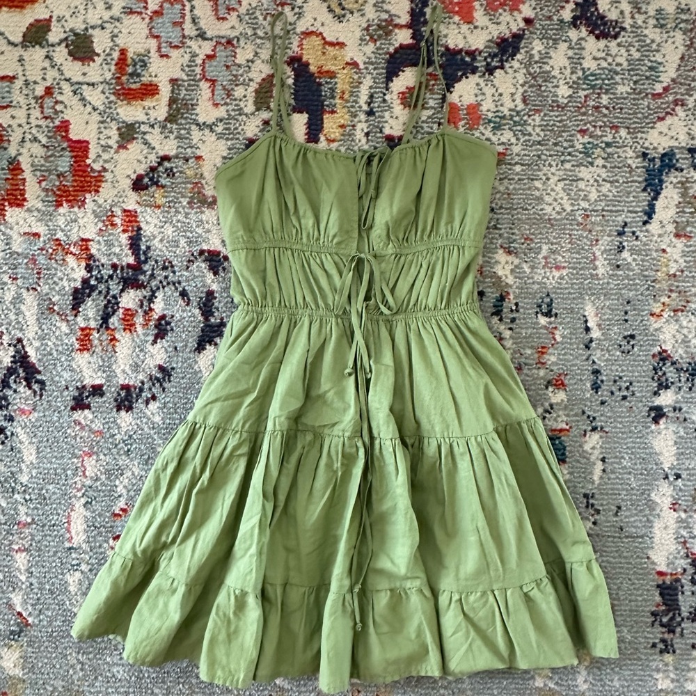 Cotton Candy Sage Dress